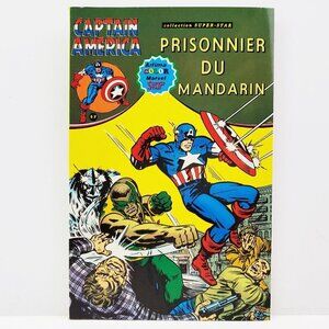 Captain America Prisoner Mandarin French Comic Book 1979 Aredit Unread TPB